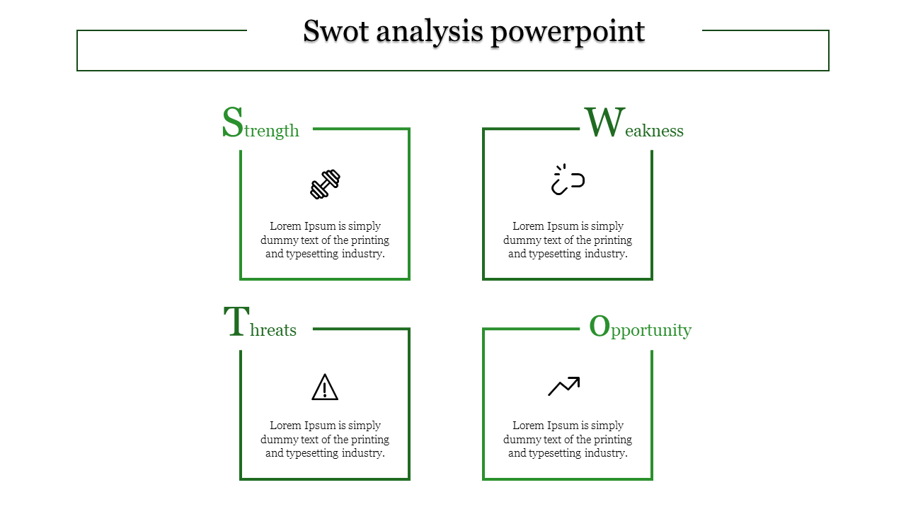Awesome SWOT Analysis PowerPoint Presentation Slides